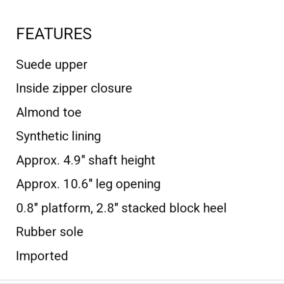 NWOT Lucky Brand 'Sumah' Chunky Heel Suede Booties in Light Brown 🤎 - Picture 11 of 12